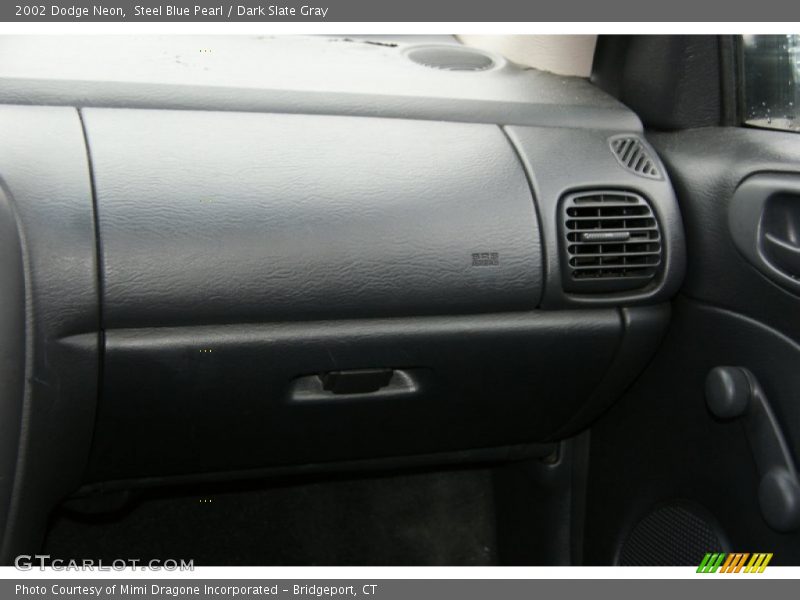 Steel Blue Pearl / Dark Slate Gray 2002 Dodge Neon