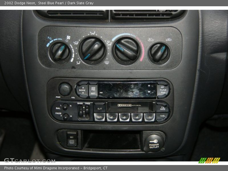 Controls of 2002 Neon 