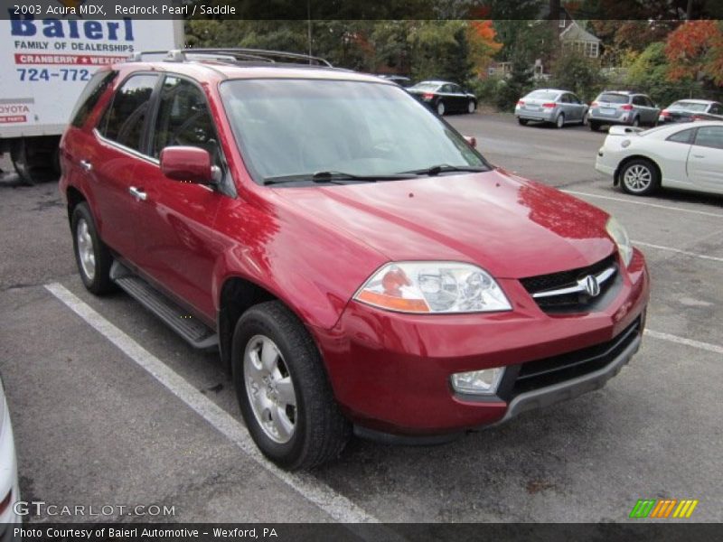 Redrock Pearl / Saddle 2003 Acura MDX