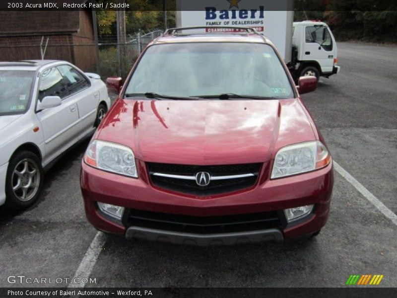 Redrock Pearl / Saddle 2003 Acura MDX