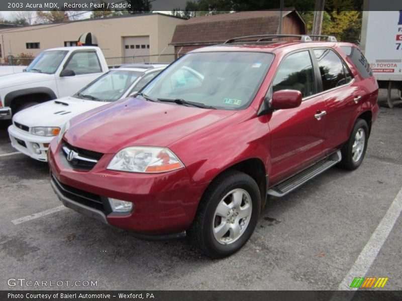Redrock Pearl / Saddle 2003 Acura MDX
