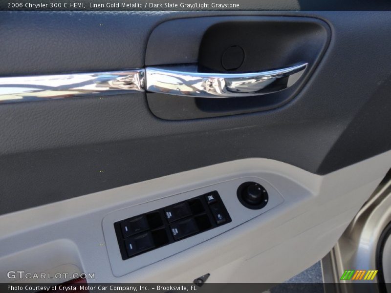 Linen Gold Metallic / Dark Slate Gray/Light Graystone 2006 Chrysler 300 C HEMI
