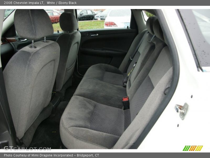 White / Ebony Black 2008 Chevrolet Impala LT