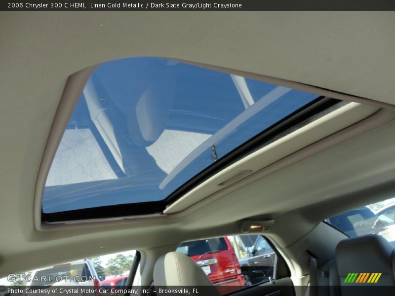 Linen Gold Metallic / Dark Slate Gray/Light Graystone 2006 Chrysler 300 C HEMI