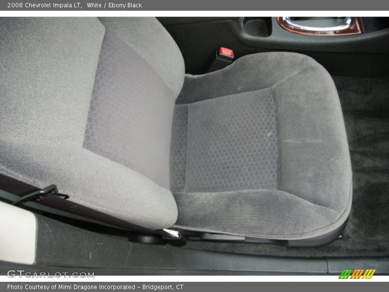 White / Ebony Black 2008 Chevrolet Impala LT