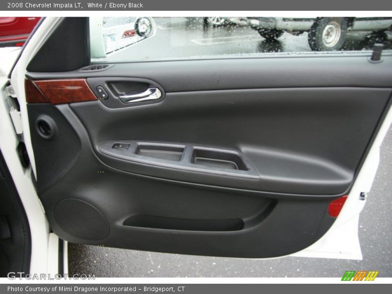White / Ebony Black 2008 Chevrolet Impala LT