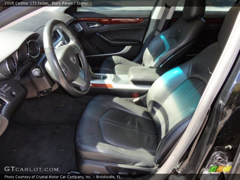 Black Raven / Ebony 2008 Cadillac CTS Sedan