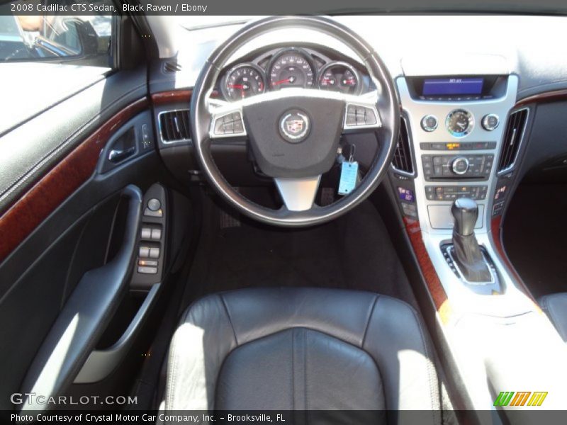 Black Raven / Ebony 2008 Cadillac CTS Sedan