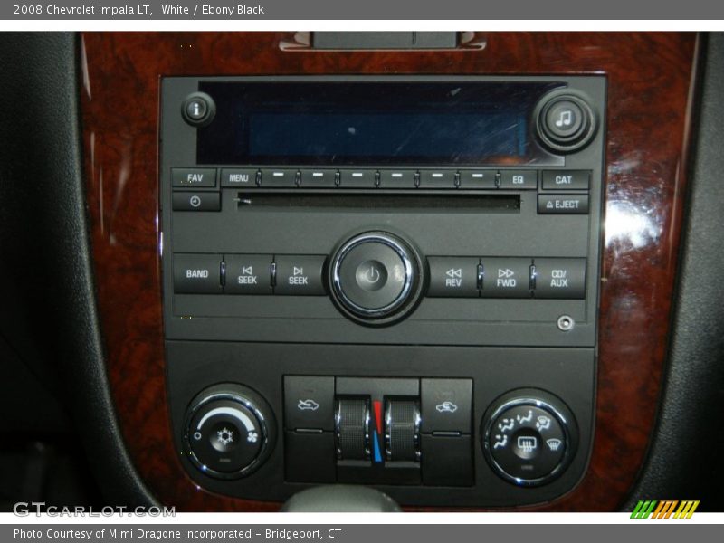 White / Ebony Black 2008 Chevrolet Impala LT