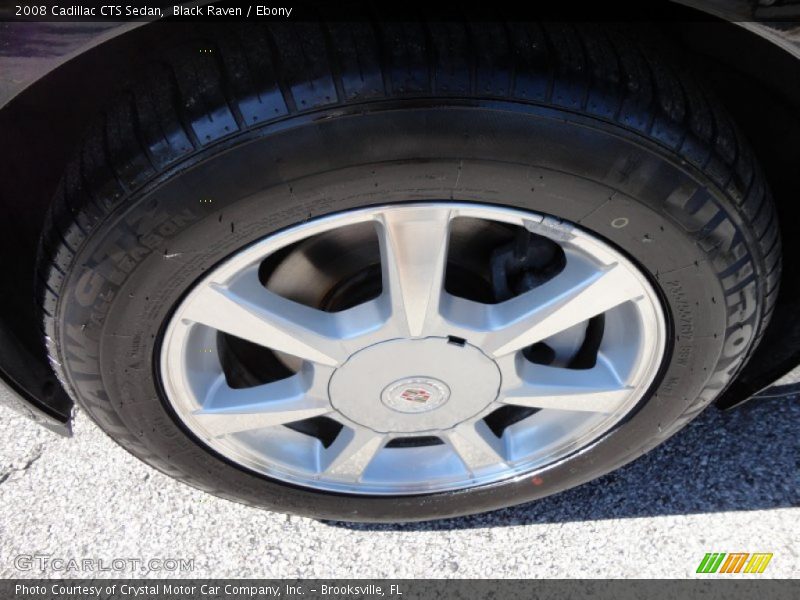 Black Raven / Ebony 2008 Cadillac CTS Sedan