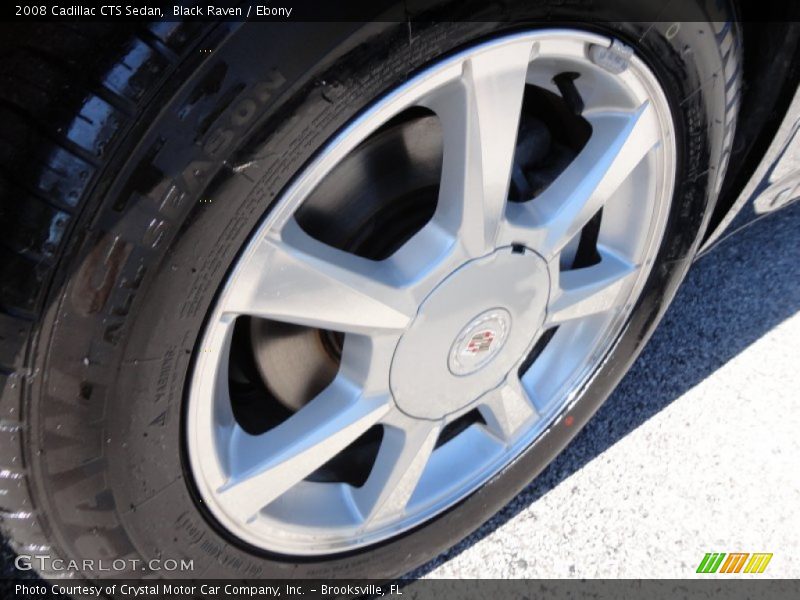 Black Raven / Ebony 2008 Cadillac CTS Sedan