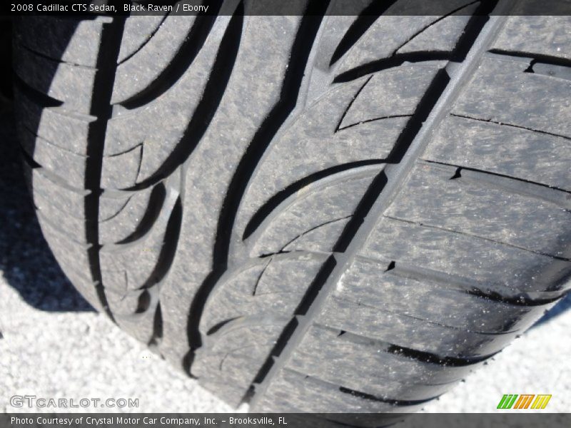 Black Raven / Ebony 2008 Cadillac CTS Sedan