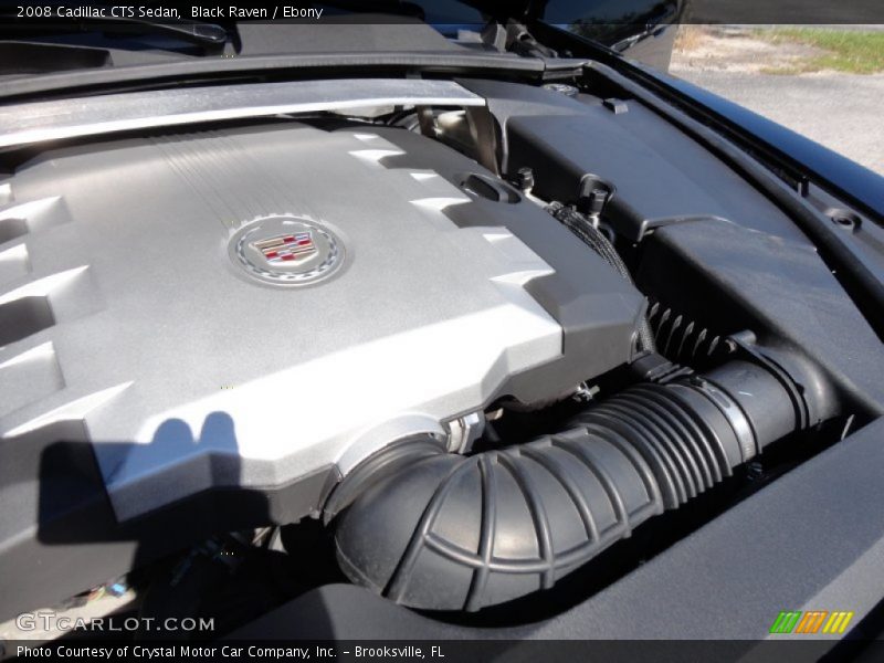 Black Raven / Ebony 2008 Cadillac CTS Sedan