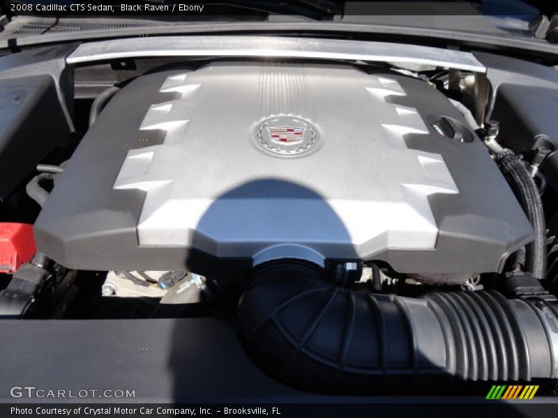 Black Raven / Ebony 2008 Cadillac CTS Sedan
