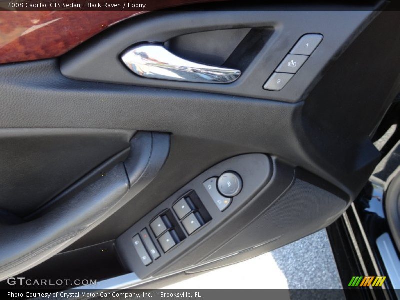 Black Raven / Ebony 2008 Cadillac CTS Sedan