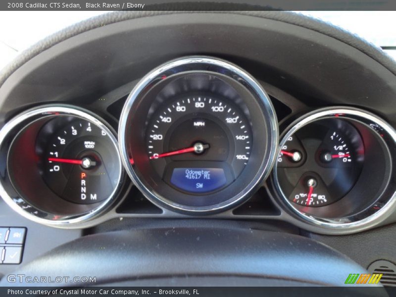 Black Raven / Ebony 2008 Cadillac CTS Sedan