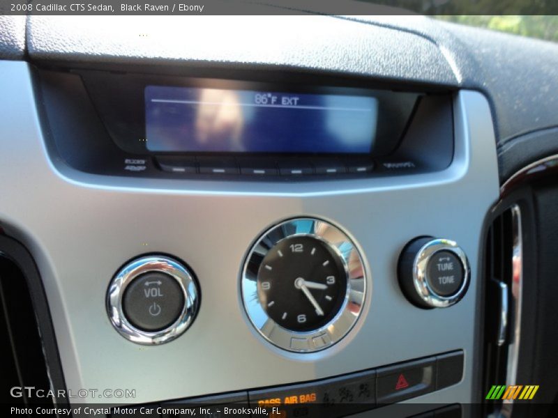 Black Raven / Ebony 2008 Cadillac CTS Sedan