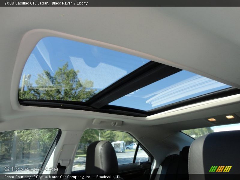 Black Raven / Ebony 2008 Cadillac CTS Sedan