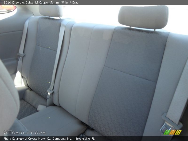 Summit White / Gray 2010 Chevrolet Cobalt LS Coupe