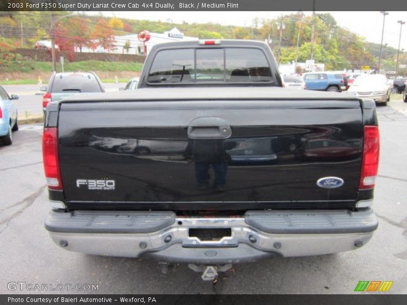 Black / Medium Flint 2003 Ford F350 Super Duty Lariat Crew Cab 4x4 Dually