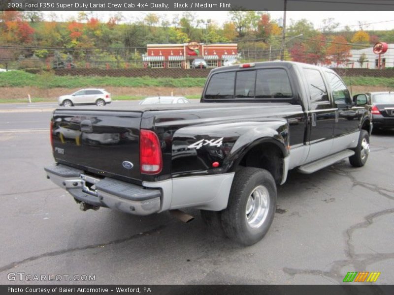 Black / Medium Flint 2003 Ford F350 Super Duty Lariat Crew Cab 4x4 Dually