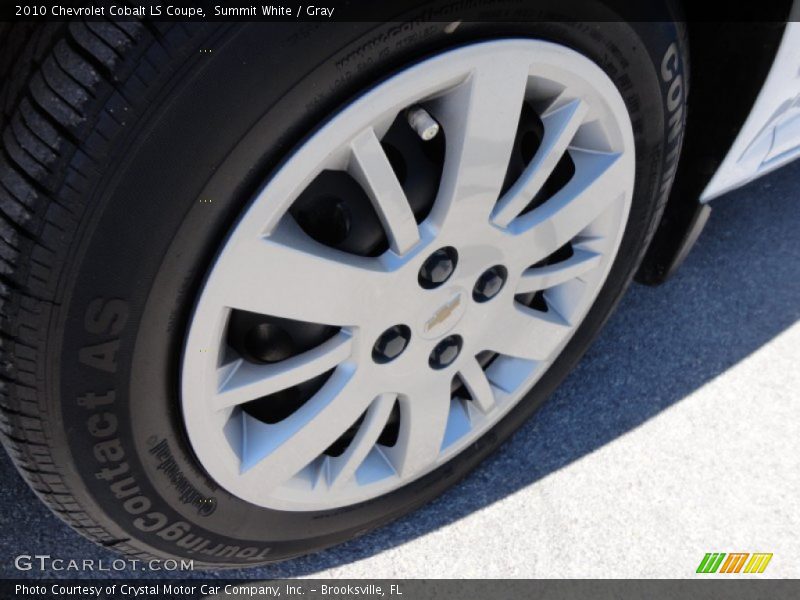 Summit White / Gray 2010 Chevrolet Cobalt LS Coupe