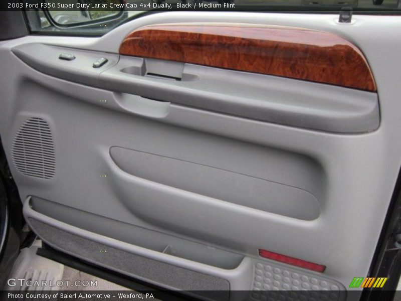 Black / Medium Flint 2003 Ford F350 Super Duty Lariat Crew Cab 4x4 Dually