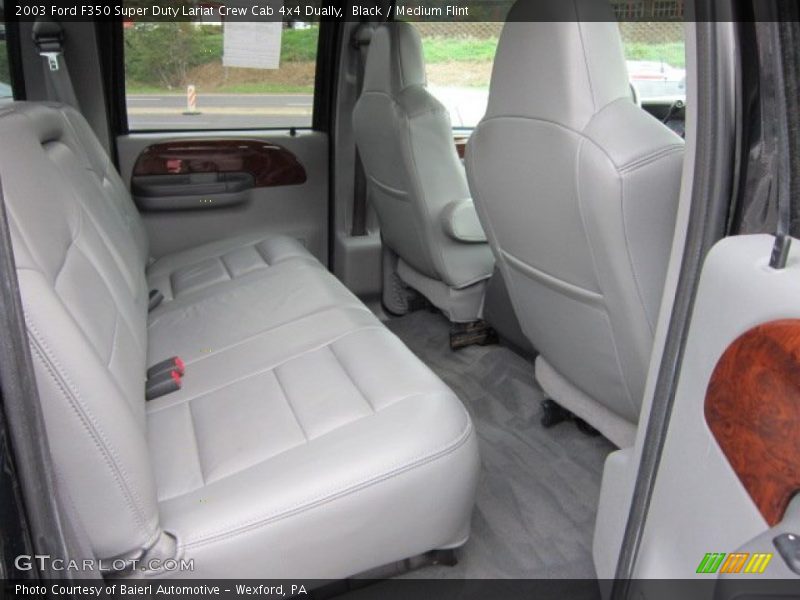 Black / Medium Flint 2003 Ford F350 Super Duty Lariat Crew Cab 4x4 Dually