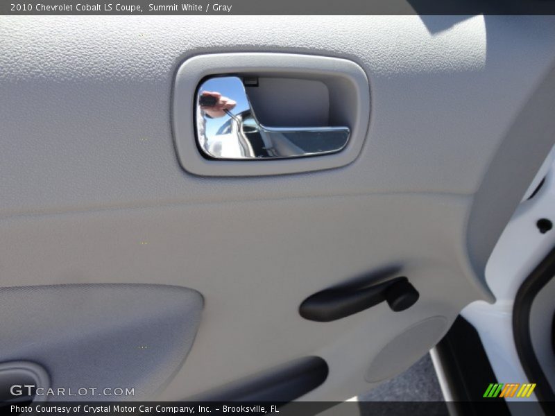 Summit White / Gray 2010 Chevrolet Cobalt LS Coupe