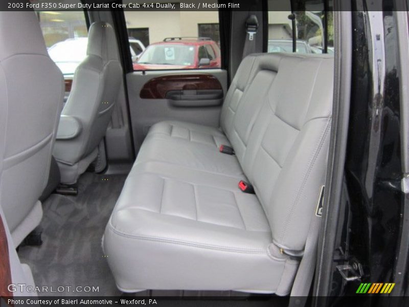 Black / Medium Flint 2003 Ford F350 Super Duty Lariat Crew Cab 4x4 Dually