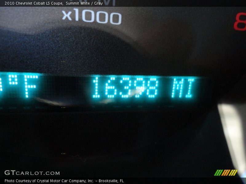 Summit White / Gray 2010 Chevrolet Cobalt LS Coupe