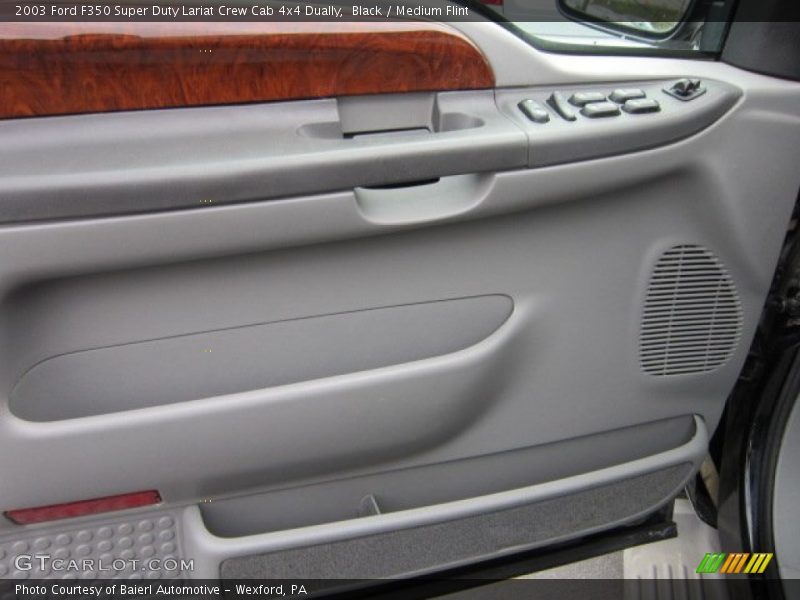 Black / Medium Flint 2003 Ford F350 Super Duty Lariat Crew Cab 4x4 Dually