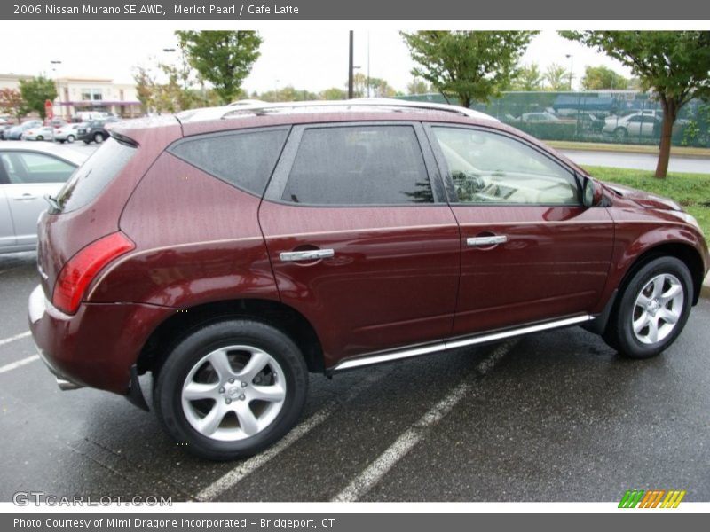 Merlot Pearl / Cafe Latte 2006 Nissan Murano SE AWD