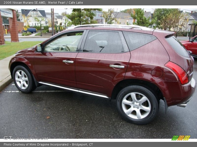 Merlot Pearl / Cafe Latte 2006 Nissan Murano SE AWD