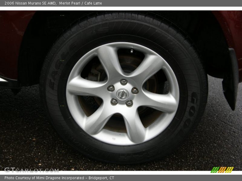 Merlot Pearl / Cafe Latte 2006 Nissan Murano SE AWD