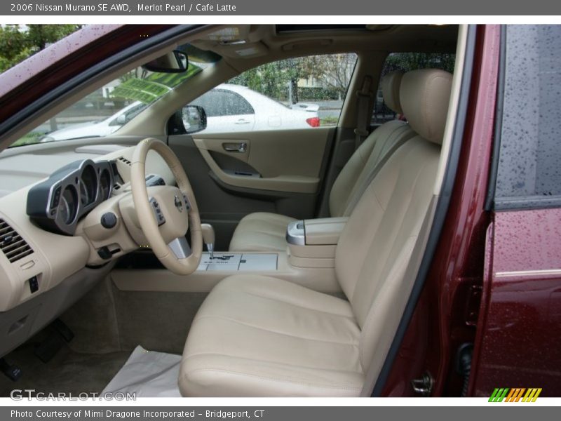Merlot Pearl / Cafe Latte 2006 Nissan Murano SE AWD