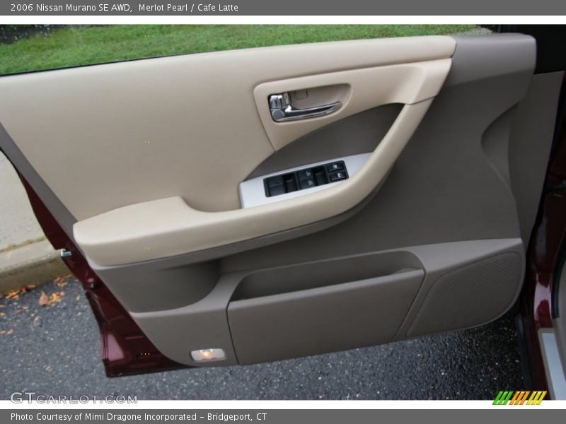 Merlot Pearl / Cafe Latte 2006 Nissan Murano SE AWD