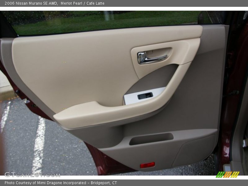 Merlot Pearl / Cafe Latte 2006 Nissan Murano SE AWD