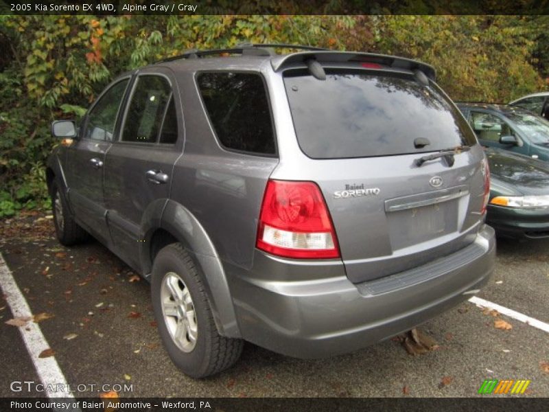 Alpine Gray / Gray 2005 Kia Sorento EX 4WD