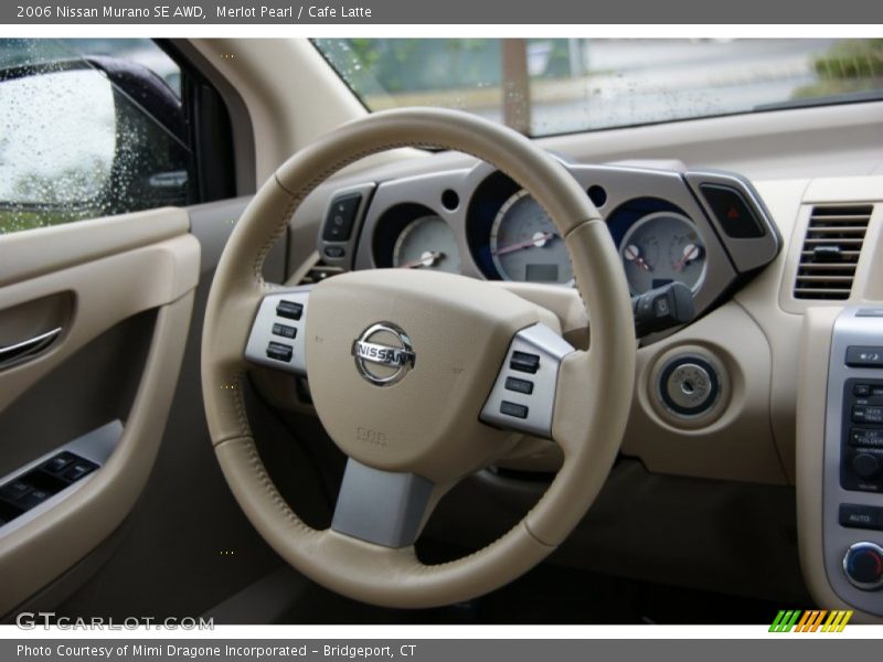 Merlot Pearl / Cafe Latte 2006 Nissan Murano SE AWD