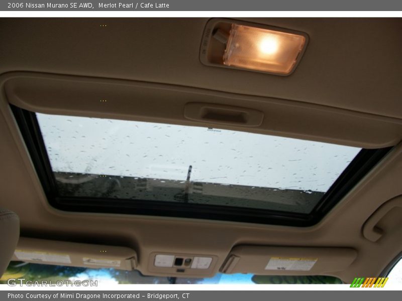 Merlot Pearl / Cafe Latte 2006 Nissan Murano SE AWD