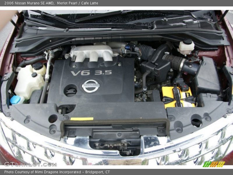 Merlot Pearl / Cafe Latte 2006 Nissan Murano SE AWD