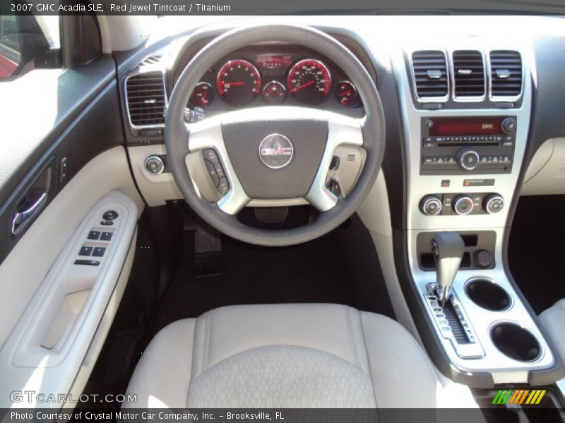 Red Jewel Tintcoat / Titanium 2007 GMC Acadia SLE