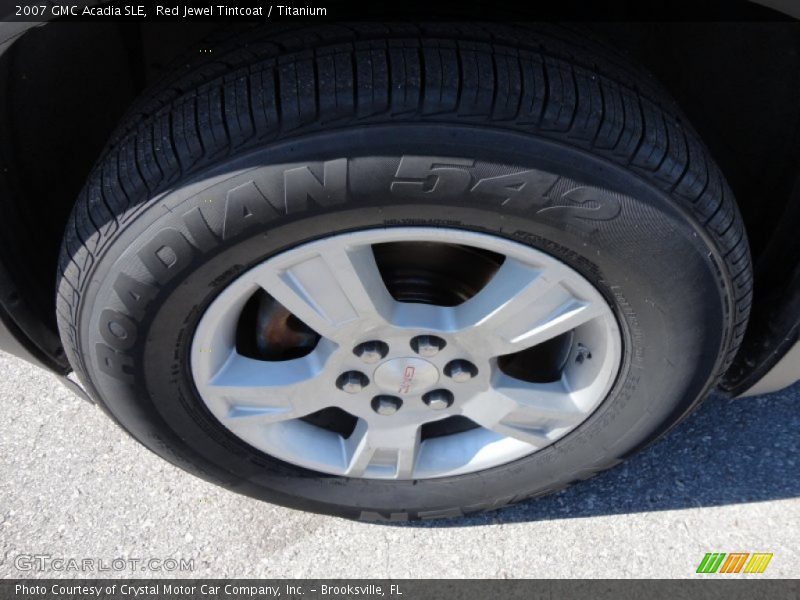 Red Jewel Tintcoat / Titanium 2007 GMC Acadia SLE