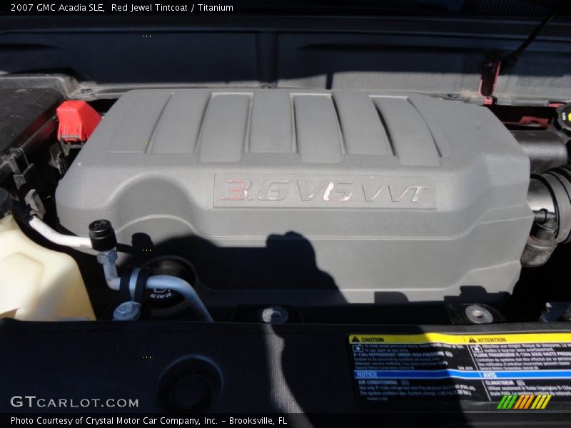 Red Jewel Tintcoat / Titanium 2007 GMC Acadia SLE