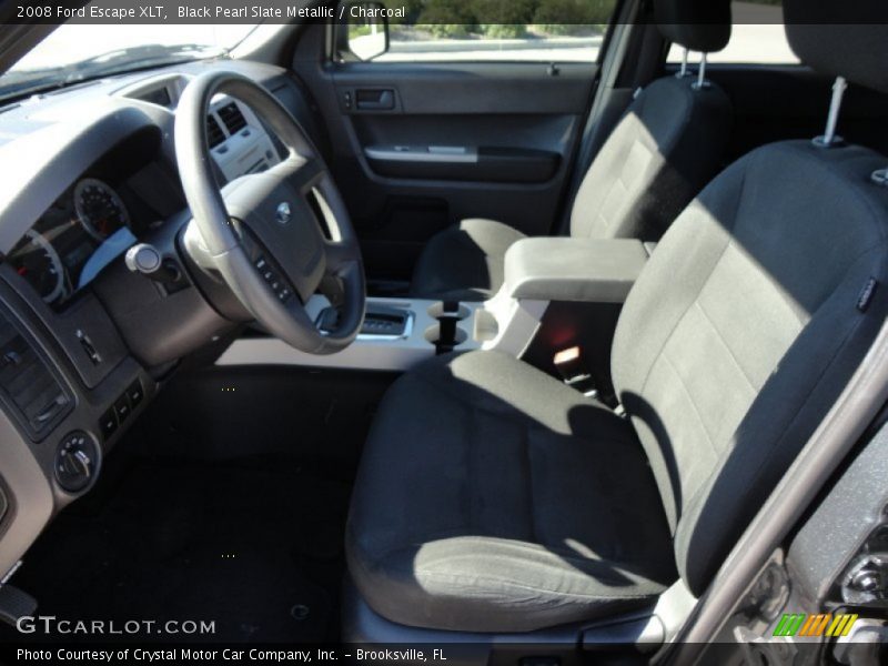 Black Pearl Slate Metallic / Charcoal 2008 Ford Escape XLT