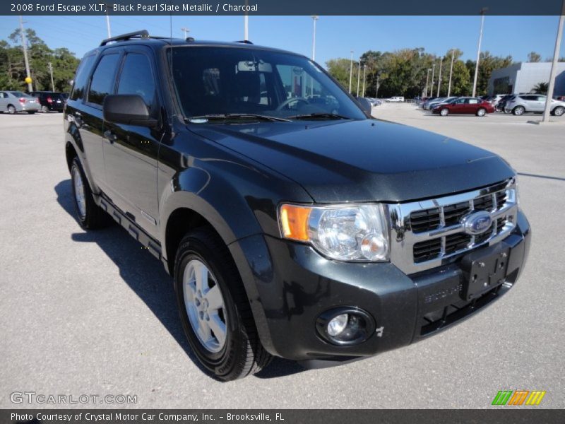Black Pearl Slate Metallic / Charcoal 2008 Ford Escape XLT