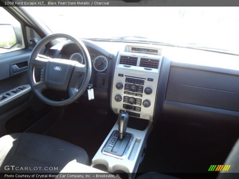 Black Pearl Slate Metallic / Charcoal 2008 Ford Escape XLT