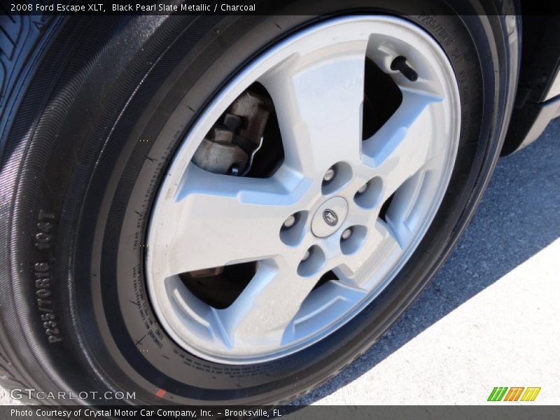 Black Pearl Slate Metallic / Charcoal 2008 Ford Escape XLT