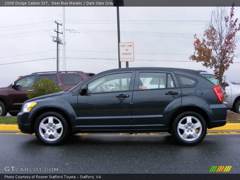 Steel Blue Metallic / Dark Slate Gray 2008 Dodge Caliber SXT